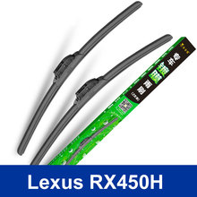 New arrived car Replacement Parts 2pcs/PAIR The front Rain Window Windshield Wiper Blade for Lexus RX450H class Free shipping