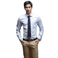 2016 Casual Camisa Social Masculina Men Shirts Solid Fashion Chemise Homme Cotton Shirt Long Sleeve Plus