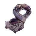 Plaid scarf men cotton tassel echarpe homme blue scarves cachecol masculino warm tartan bufanda hombre Business