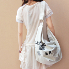 Korean Shoulder Bags For Women Irregular Canvas Crossed Body Handbag Bag Ladies Messenger Bags Free & Drop shipping BG183