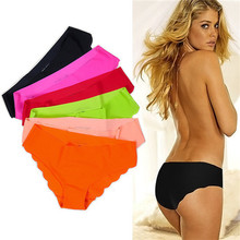 1 Pcs lot New Quality Briefs Top Seamless Girls Undies Sexy Panties Woman Underwear Lingerie Knickers