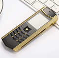 Luxury metal leather housing mobile phone original china gsm Phone dual sim Cell Phones bluetooth mp3