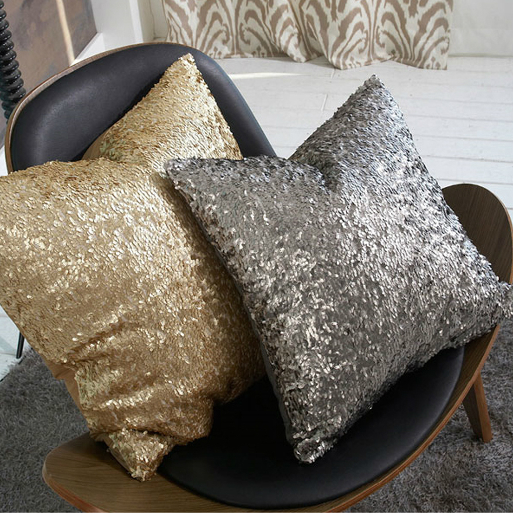 Gold Sequin Pillows Google Search Decorative Sofa Throws Sofa Throw Pillows Pillows