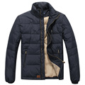 White Duck Down Jacket Men Winter Thick Teens Business Warm Coat 2016 Casual Fashion Stand Zippers
