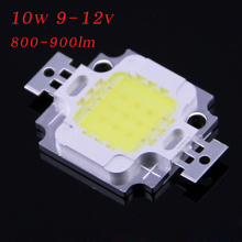 10W LED Beads 800-900LM LED Bulb IC SMD Lamp Light Daylight warm white/white High Power LED 3000-6500K Factory Price