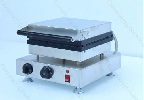 Description Picture 4 of itemNew Design Shape Stainless steel electric Waffle maker machine; waffle pan