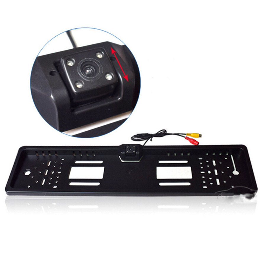 NEW European License Plate Frame Rear View Camera Auto Car 140 degree Reverse Backup Parking Rearview Camera Night Vision NEW European License Plate Frame Rear View Camera Auto Car 140 degree Reverse Backup Parking Rearview Camera Night Vision