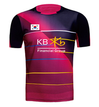 2016 New KOREA Men’s / Woman badminton shirt , sports Badminton shirt , Lee Yong Dae Jerseys , badminton sportswear clothes