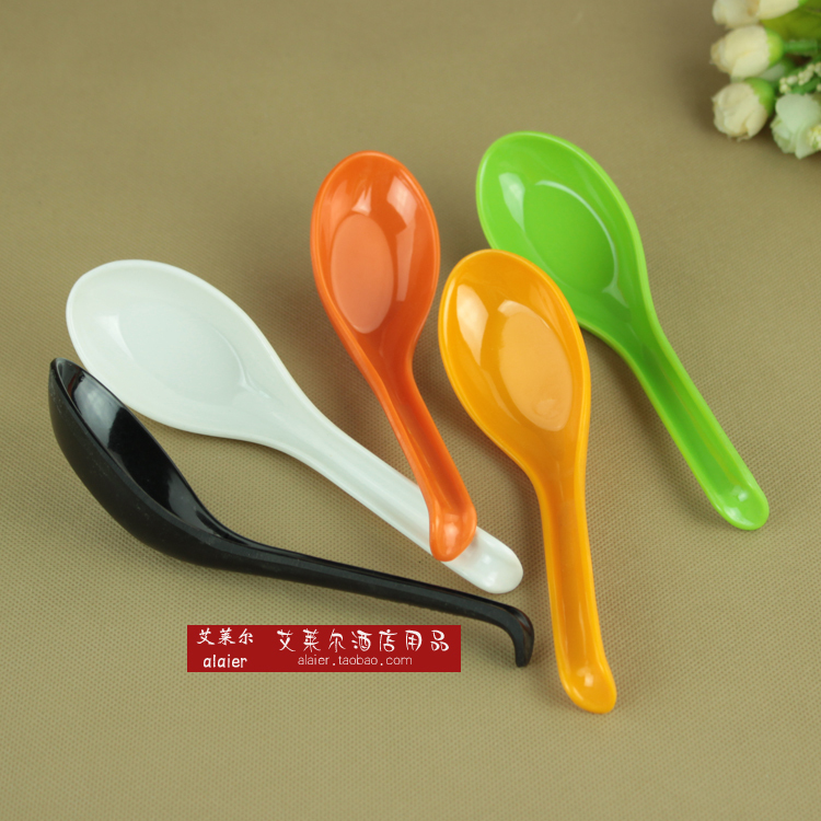 Wholesale Cooking tools Melamine tableware Spoons Candy colors Plastic