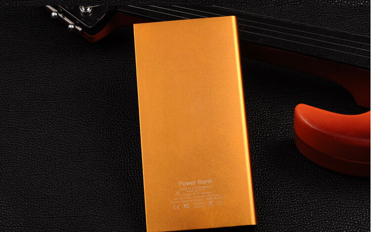 Oboe Ultrathin Portable Power Bank 20000mAh Yellow