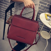 New Bags 2016 Vintage Handbag Women Handbag Bag Wine Red Brief Free Shipping Messenger Bag