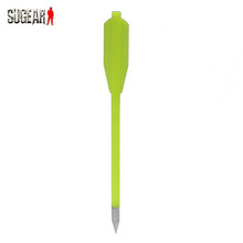 12pcs pack Tactical Archery Arrowhead Steel Military Arrow Tip Broadheads Arrow Bow Accessory Tool Green For