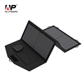 ALLPOWERS 18V 5V 21W Foldable Portable Solar Panel Charger Dual Output Wild Solar Charger For Phones