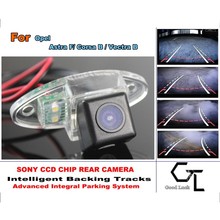 For Opel Astra F/ Corsa B / Vectra B Car Reverse Rear Camera with Parking Assistance Tracks Module / imports HD CCD Night Vision