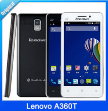 Original Lenovo A360T 512MB RAM 4GB ROM 4.5 inch Cell Phone Android 4.4 MTK6582 Quad Core 1.3GHz GSM GPS WIFI 5.0MP Dual Camera
