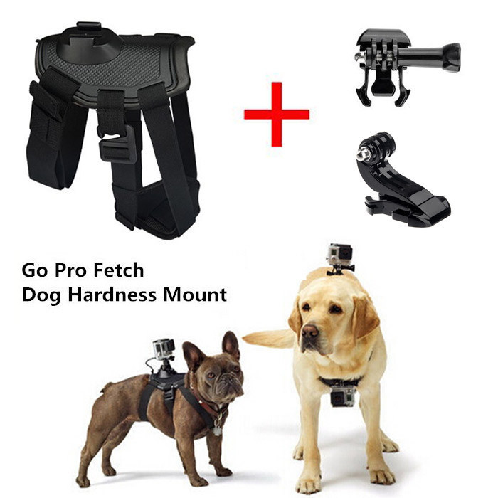 GoPro Fetch dog Mount dog Harness Chest Strap Mount for Gopro Hero 4/3
