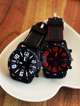 3D número deporte pulsera de cuarzo reloj de hombre Relogio del silicón Masculino reloj F1 moda hombres / mujeres relojes del reloj de pulsera