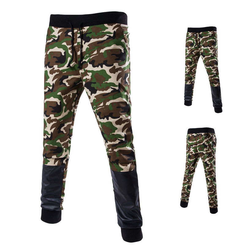 Dnine summer army fashion hanging crotch jogger pa...