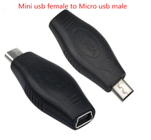 Good Quality Brand New Wholesale Price Micro Male USB to Mini Female USB Charger Adapter Converter For Blackberry For HTC