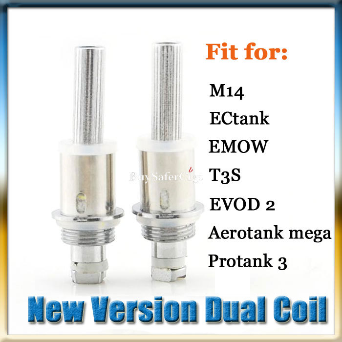 Kanger /protank 3 eVod 2 T3D eVod M14 EMOW Dual Coil Unit
