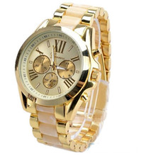 Fashion Men Watch Fashion Geneva Stainless Steel Roman Numerals Quartz Analog WristWatches CC2240