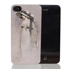 vintage fashion ad art woman clothing Style Transparent Case Cover for iPhone 4 4s 5 5s 5c 6 6s plus