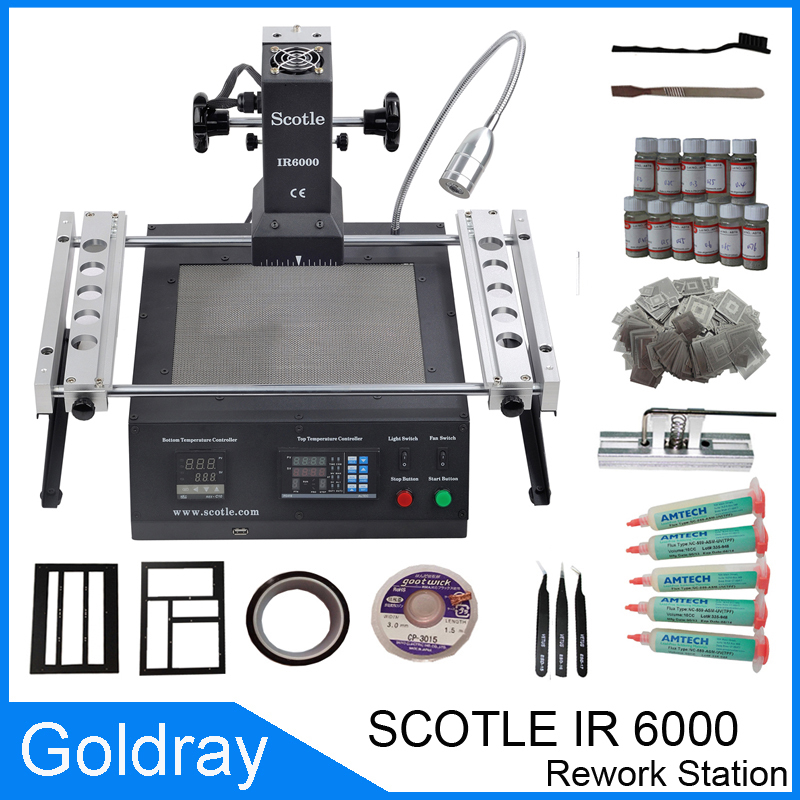 Купить новый инфракрасный bga переделывают станции scotle ir6000 v4 ce