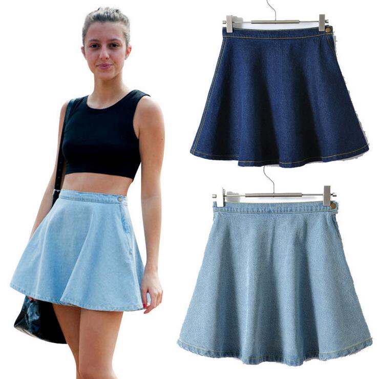 Mini Length Circular Skater Skirt Paint Splash Gathered Midi Length Skirt