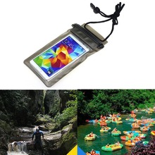 2015 Super Hot 1PCS Clear Waterproof Pouch Dry Case Cover For 5 5 inch Phone Camera