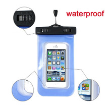 100 sealed Waterproof Bag Case Pouch Phone cases for iPhone 6 6 Plus 5S 5C 5