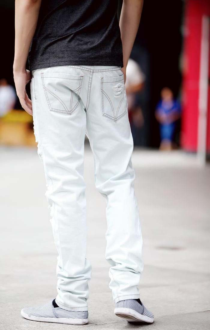 men jeans white (4)
