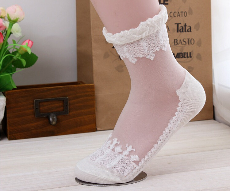 NWW173 women lace short socks (16)