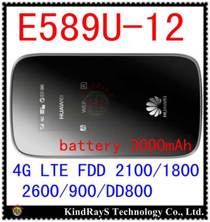 Unlocked Huawei E589 E589u 12 LTE 4g wifi router Hotspot 4g lte mifi dongle FDD 2100