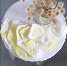 Free shipping 10 pieces lot 5pair 100 cotton Baby socks newborn floor socks baby cotton socks