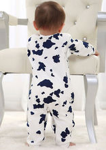 Cute Cow Newborn Girls Boys Clothes Baby Outfit Infant Romper Clothes 0 24M AU
