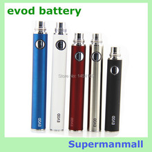 3 pcs lot EVOD Rechargeable 650mah 900mah 1100mah  E-cigarette Battery  EVOD Battery ego t  for electronic cigarette evod mt3