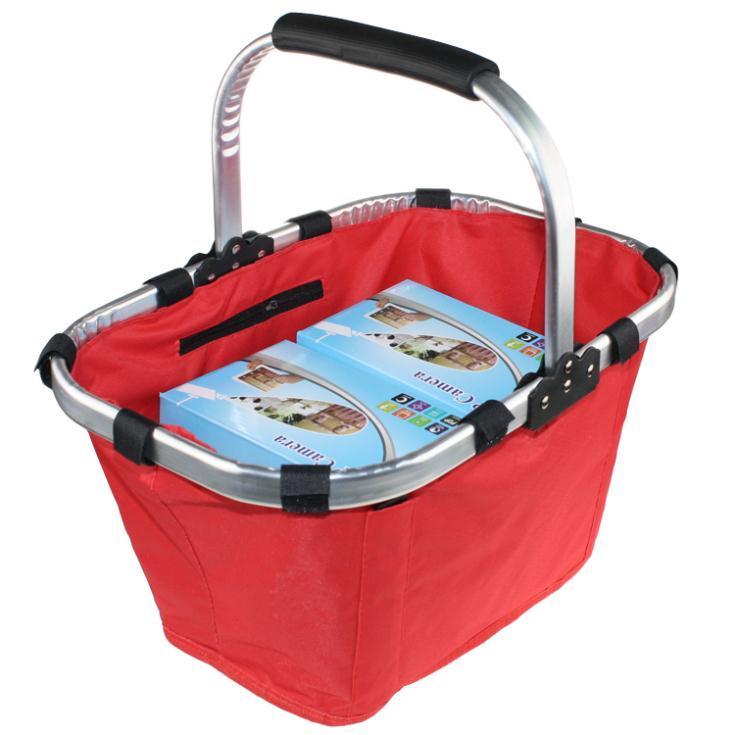 Foldable Shopping Basket Portable Folding Picnic Environmental