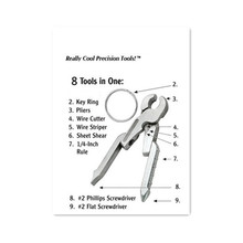 Calidad TECH mini multi tool – 8 en 1 – Micro multiherramienta herramientas de bolsillo llavero XL900