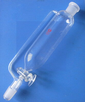 250ml 24*24 joint graduation Pressure Equalizing glass separatory funnel with GLASS stopper