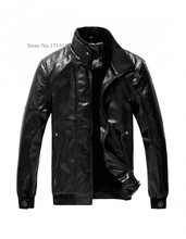 Newest British Style Men’s suit sheep leather jacket man autumn and winter Zipper Designed Mens slim leather coats 18