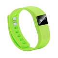 1pc New and Wholesale TW64 Intelligent Bluetooth Wristband Pedometer Anti lost Bracelet Green