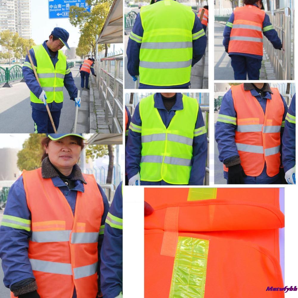 Light Thin Breathable Reflective Vests Environmental Sanitation Coat Safety Vest Free Shipping