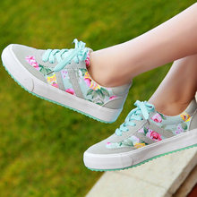 Women shoes 2015 Casual shoes 35-41 plus size zapatos mujer fashion printed Canvas shoes woman