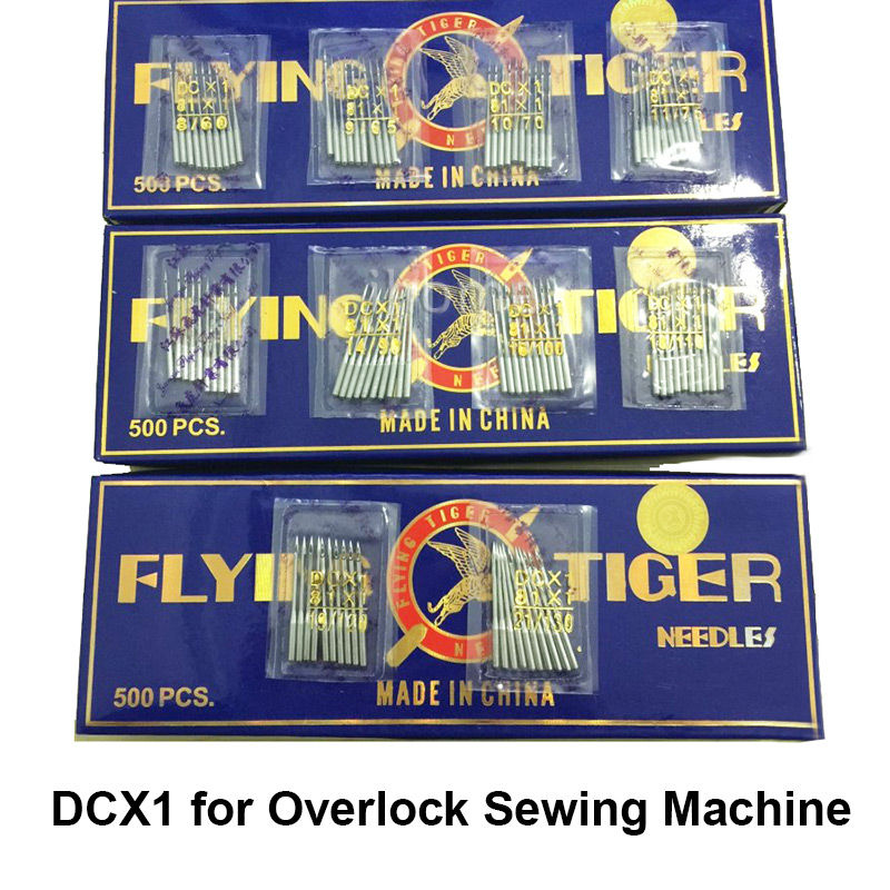 Description Picture 5 of item500pcs Industrial Sewing Needles DBX1 DCX1 DPX5 DPX17 DVX43 TVx5 for Lockstitch Overlock Postbed Buttonhole Blindstitch Machine