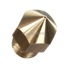 0 4mm 3D Printer Extruder for MakerBot Mk8 Nozzle Replacement Print Head Brass FREE SHIPPING