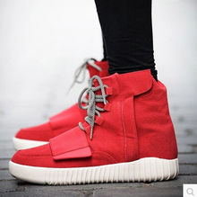 High quality new yeezy men s shoes of the spring and autumn and the shoelaces flow
