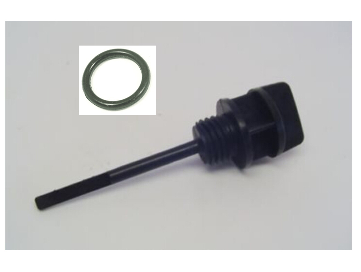 Chinese Scooter moped atv oil dipstick with o ring for font b GY6 b font 50cc