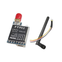 Super Light FPV FT952 5.8GHz 32CH 200MW AV Wireless Mini Transmitter SMA Female FPV System