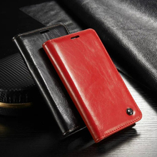 Luxury Genuine Leather Magnetic Auto Flip Cover Original Mobile Phone Cases Accessories For Samsung Galaxy S5
