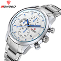 2016 Hot Seller LONGBO Luxury Brand Sports Army Stainless Steel Waterproof Multifunction Mens Wristwatches Analog Watches